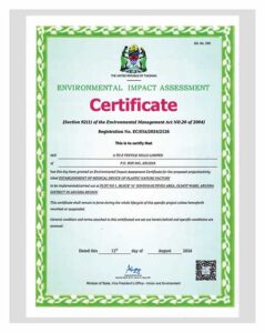 Certification