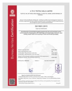 Certification