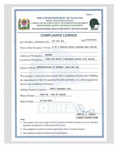 Certification